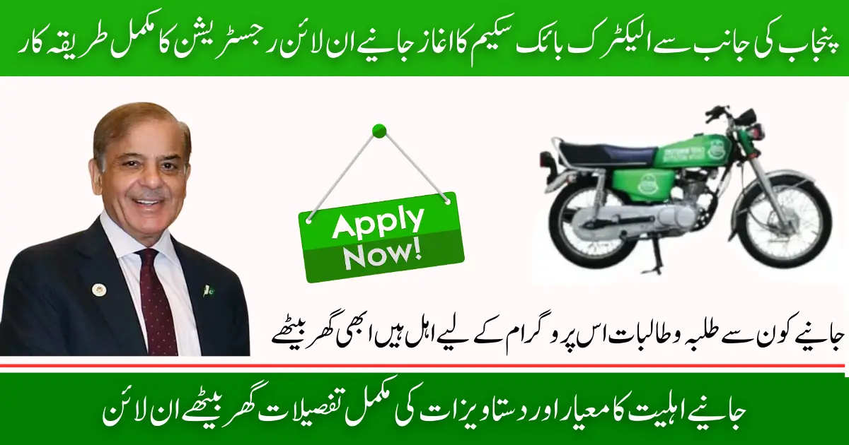 Punjab’s 2025 Electric Bike Incentive Accelerated and Streamlined Application Steps Illustrated