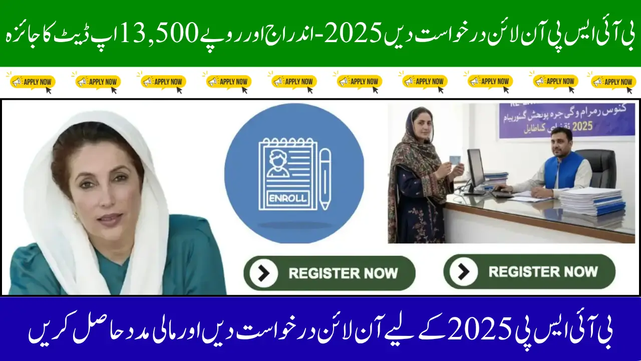 8171 BISP Apply Online 2025 – Enrollment & Rs 13,500 Update Overview