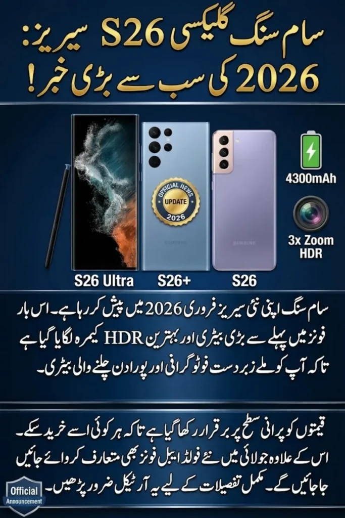 Samsung Galaxy S26 & Foldables Leak: Specs Revealed Months Before Launch